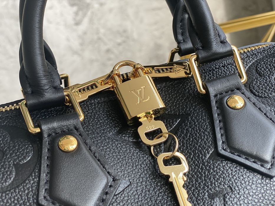 Geanta Louis Vuitton Speedy 20.6 cm negru, Premium