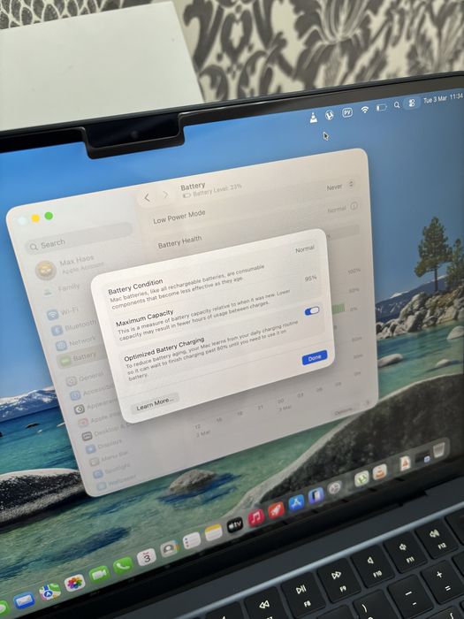 Macbook Air M2 256GB 95%