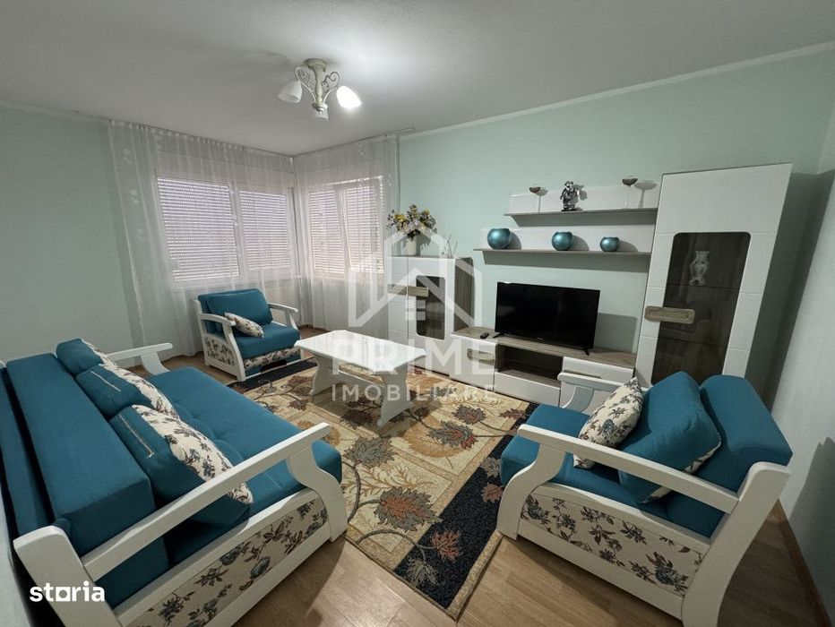 Apartament cu 2 camere de inchiriat | 62 mp utili | CETATE
