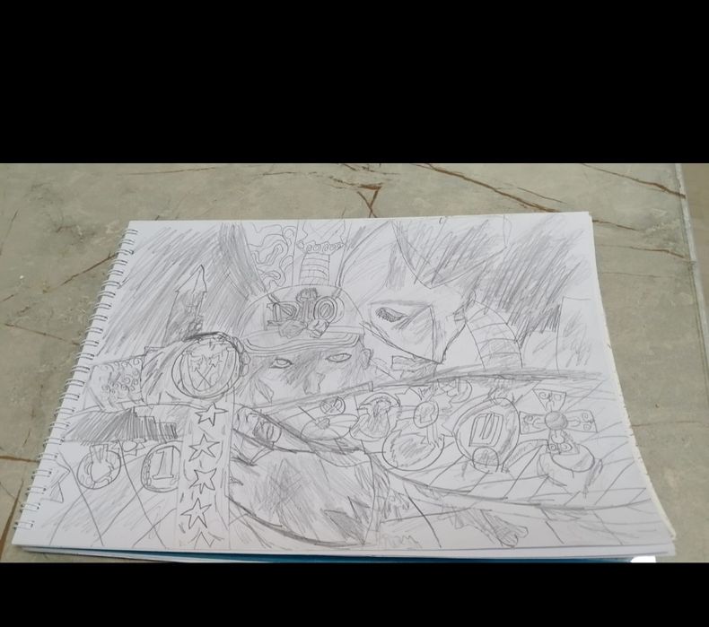 Рисунки ручной работы Аниме:Джо Джо