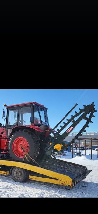 Услуги бары траншеекопатель