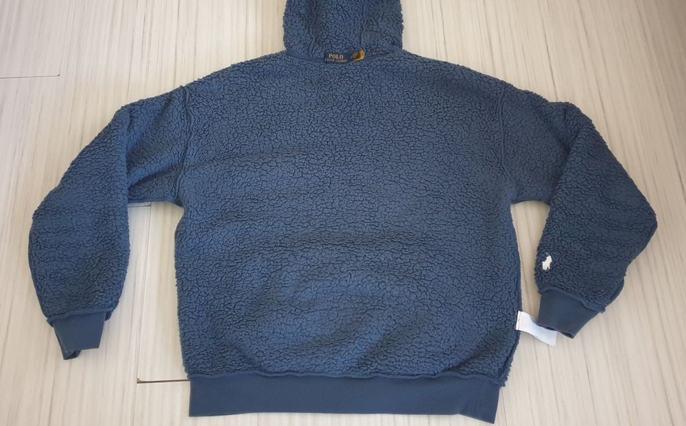 POLO Ralph Lauren Pile Fleece Jumper Hoodie Mens Size  M  ОРИГИНАЛ! Мъжко Горнище!