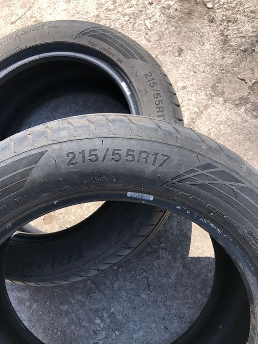 Резина б/у 215/55 R17