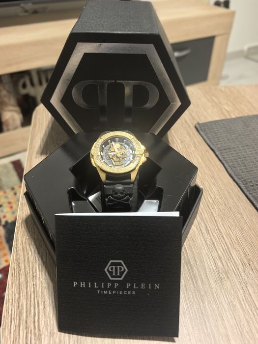 Ceas Philipp Plein The Skull cristale Swarovski, nou în cutie