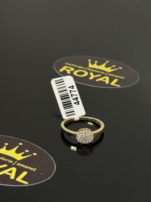 Bijuteria ROYAL : Inel AUR 14K NOU / 1.38 GR