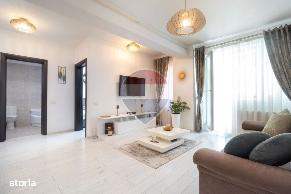 Vanzare 2 camere | Militari Residence | Living mare | Mobilat & utilat