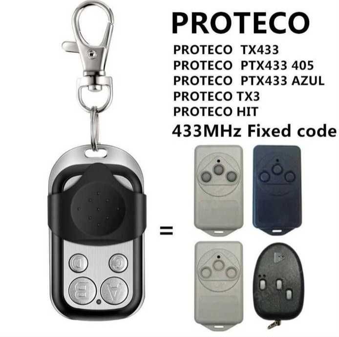 Универсално Дистанционно дубликат за гараж и гаражна врата и бариера