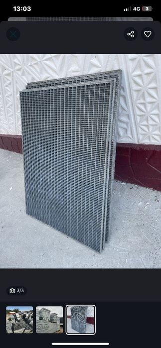 Gretare zincate 118x119