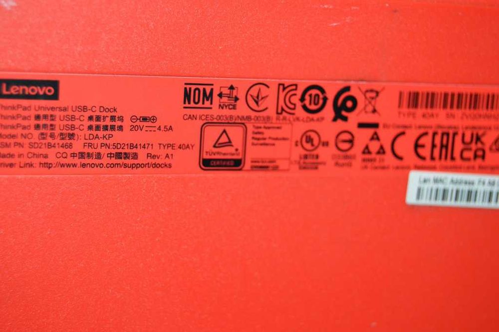 Stații de andocare Docking Lenovo ThinkPad – Modele USB 3.0 40A7, 40A8 și USB-C 40A9, 40AS, 40AY