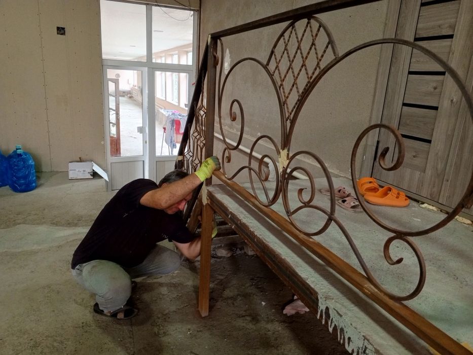 Краска 60 МИНГ ворота двери лестница