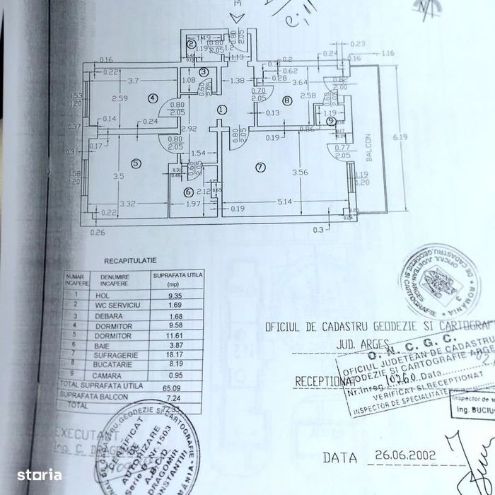 Apartament 3 camere decomandat, renovat, 2 bai, loc parcare, Gavana 3