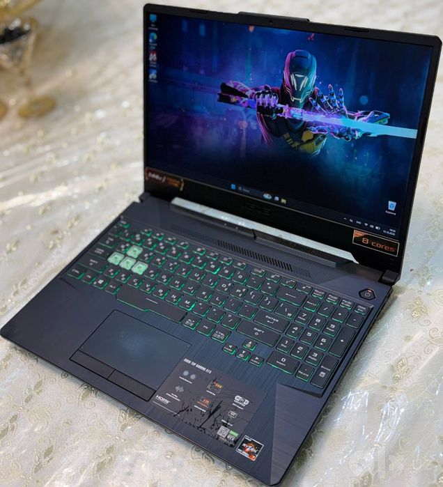 Игровой ноутбук ASUS TUF Ryzen 7-4800H/ОЗУ 8гб/RTX3050 4гб/SSD 715гб