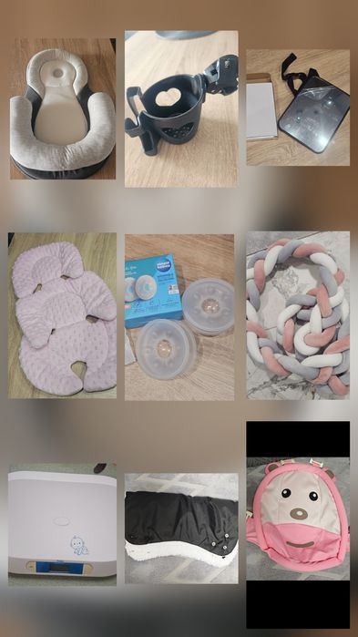 Продавам вече ненужни бебешки артикули 
Част от които нови или в отлич