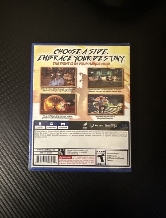 Kobra Kai The Karate Kid Saga Continues – PS4 | Nou, sigilat