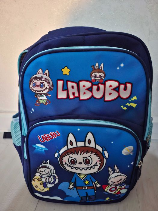ШКОЛЬНЫЙ НАБОР: Рюкзак Labubu + 50 тетрадей + Канцелярия