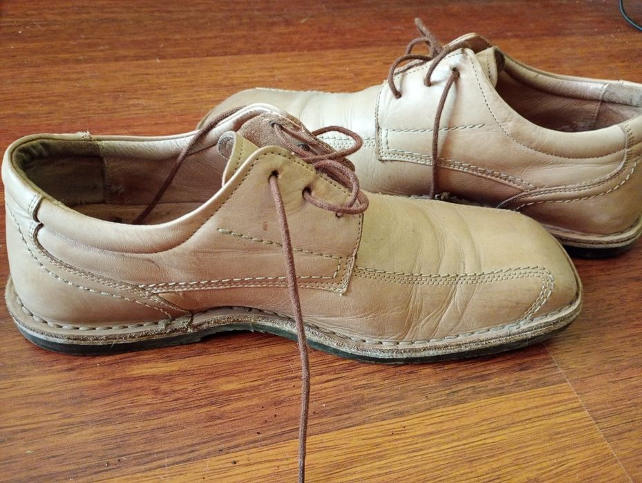 Pantofi din piele naturala, Camel active, marimea 41