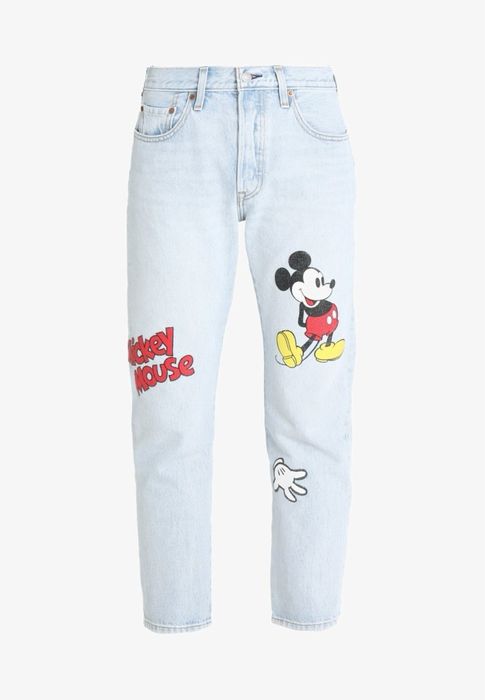 Levi’s x Mickey Mouse 501 Crop Jeans ОРИГИНАЛНИ дамски дънки - 27
