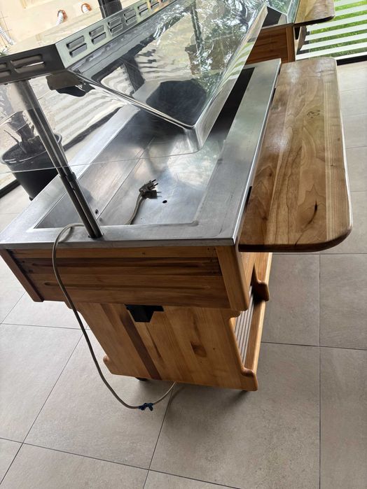 vand linie de autoservire calda si  linie de autoservire rece HORECA- 4500 lei/buc