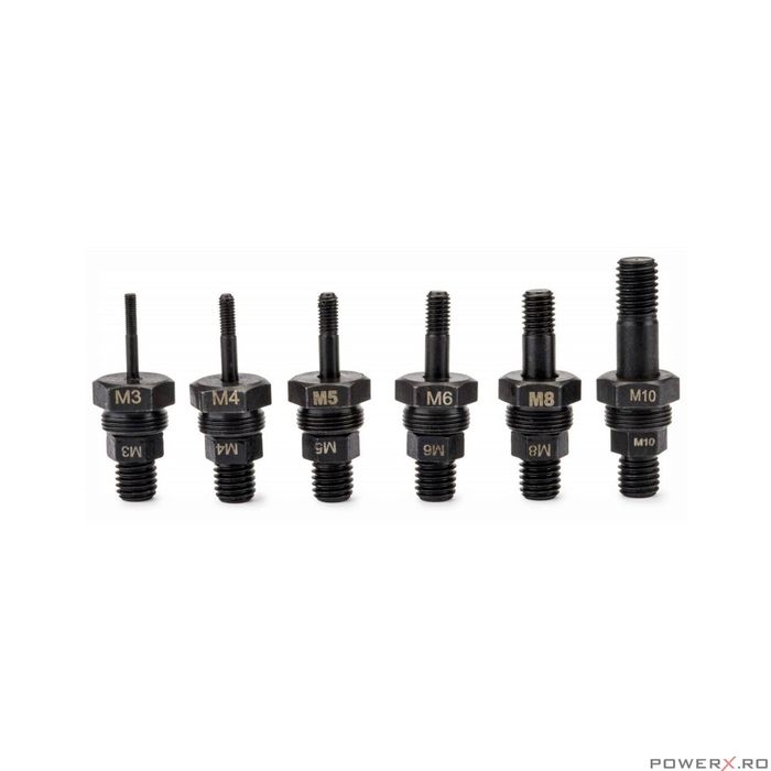 Set adaptor bormasina pentru nituit, Powermat