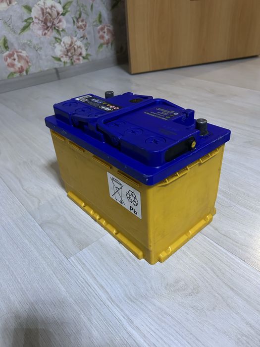 Аккумулятор AKOM 6CT-75Ah -/+