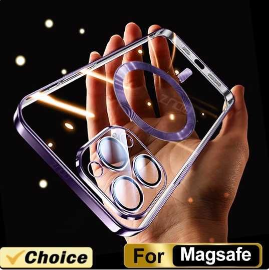 Husa iPhone 15Pro, 15Pro Max, 15 MagSafe cu protectie camera foto