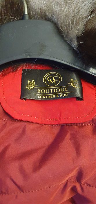 Geaca cu blana de vulpecCCM BOUTIQUE