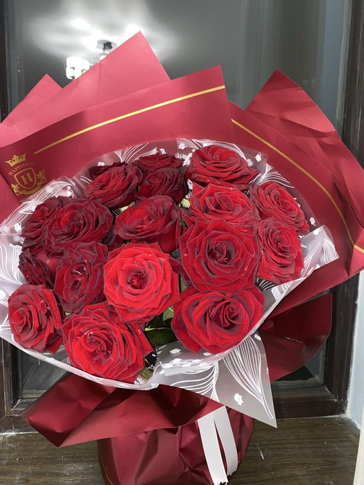 Розы 18 штук куштыы