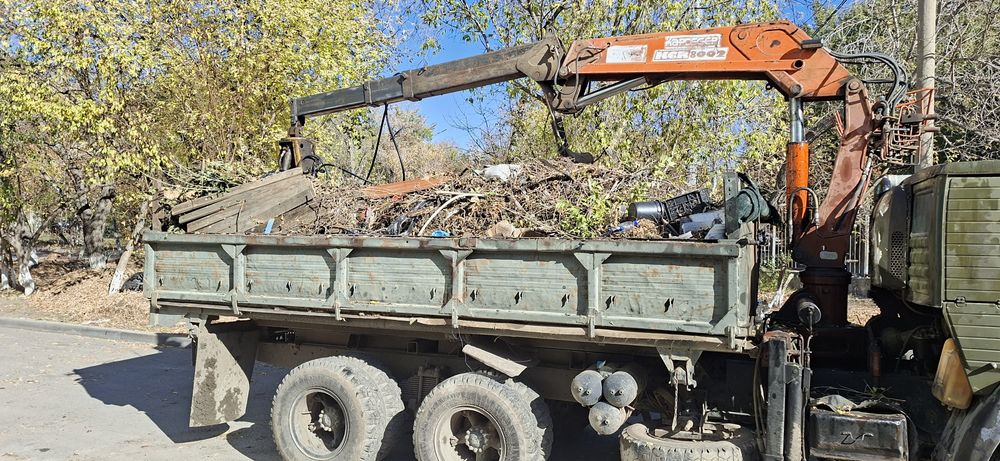 Вывоз мусора Услуги камаза