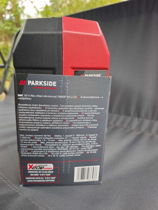 PARKSIDE Performance 20V – чисто нов комплект