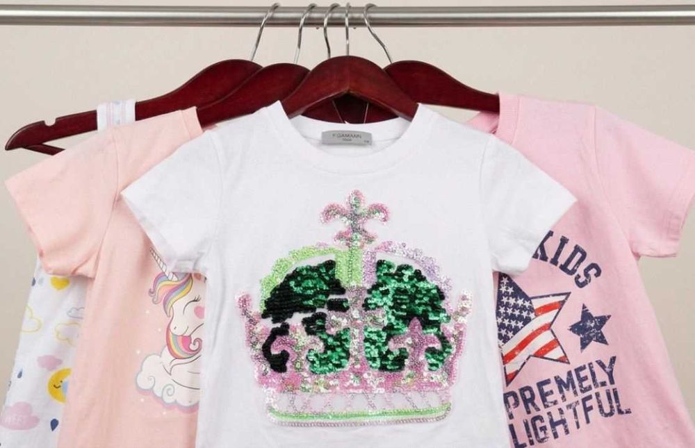 Футболка для девочки 5-6 лет