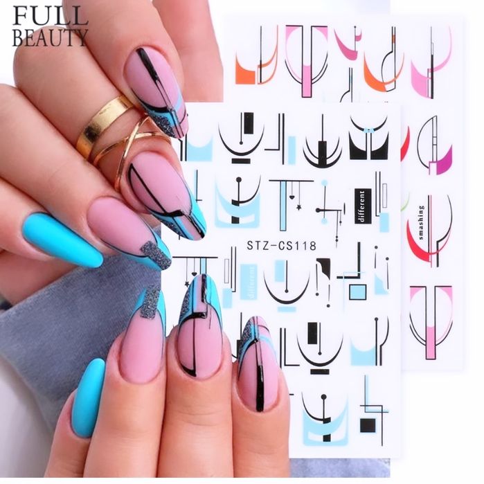 Наклейки для дизайна ногтей