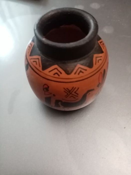 Съд за вода, зърно, храна! Минисъдче от колекция, средна Америка