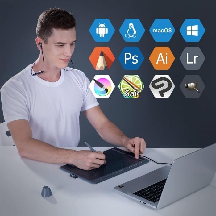 Tabletă grafică Huion HS611