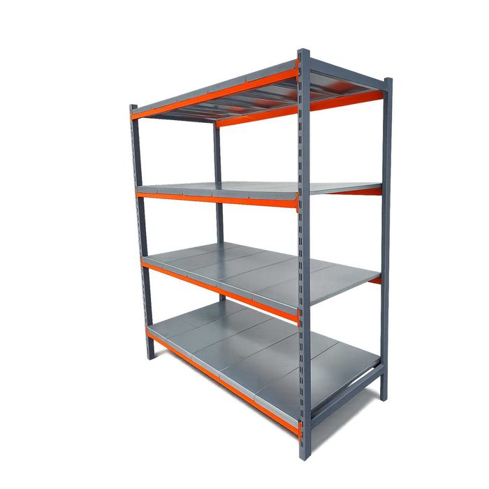 Lichidare de Stoc ! Rafturi pentru depozitare cu polite din metal