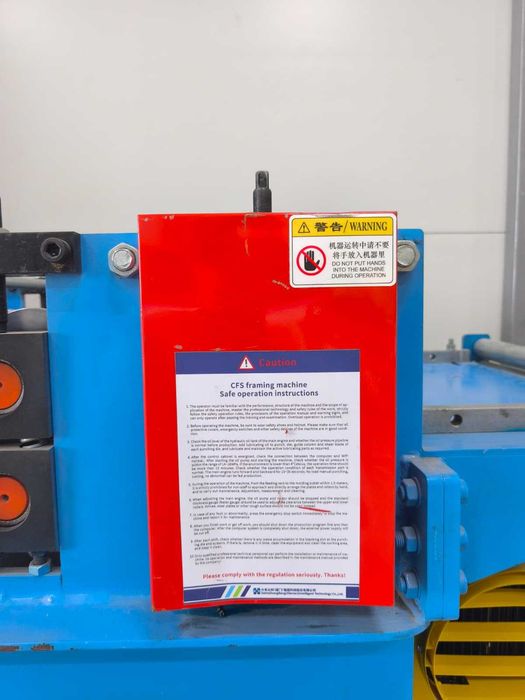 Vand masina profesionala pentru productie TABLA FALTUITA – utilaj tabla acoperis | NOUA