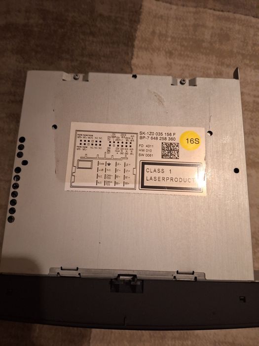 Radio CD Player bolero Skoda Octavia 2004-2013