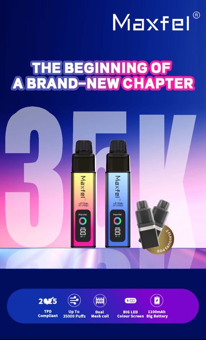 Vape MaxFel 35000 Puffs Unic In Romania