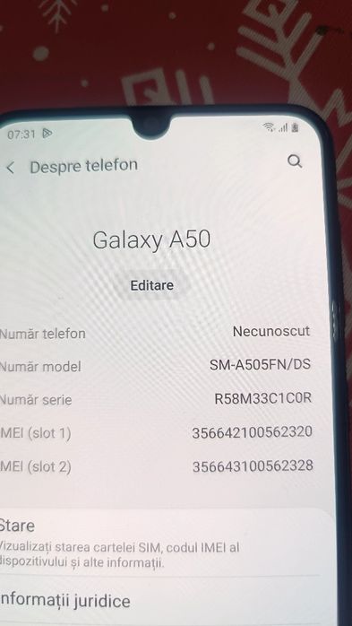 Vând telefon Samsung A13,A50,A12,A20,Motorola G8