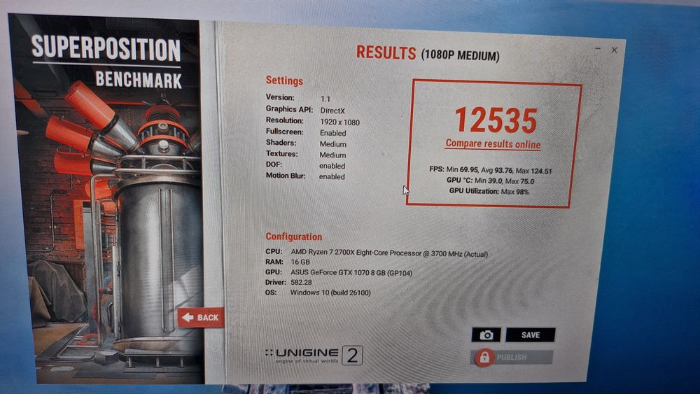 PC Gaming, Ryzen 7, GTX 1070 8 GB, 16 GB RAM