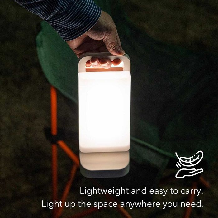 Lepwings Соларна къмпинг светлина LED къмпинг фенери с димируем сензорен екран 4400mAh IPX4 Водоустойчива батерия за къмпинг, приключения, риболов