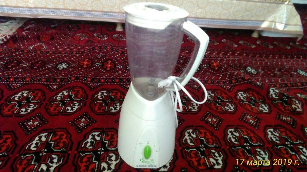 Блендер марки BLACK&DECKER Сабзавотларни майдалаш учун ишлатса булади