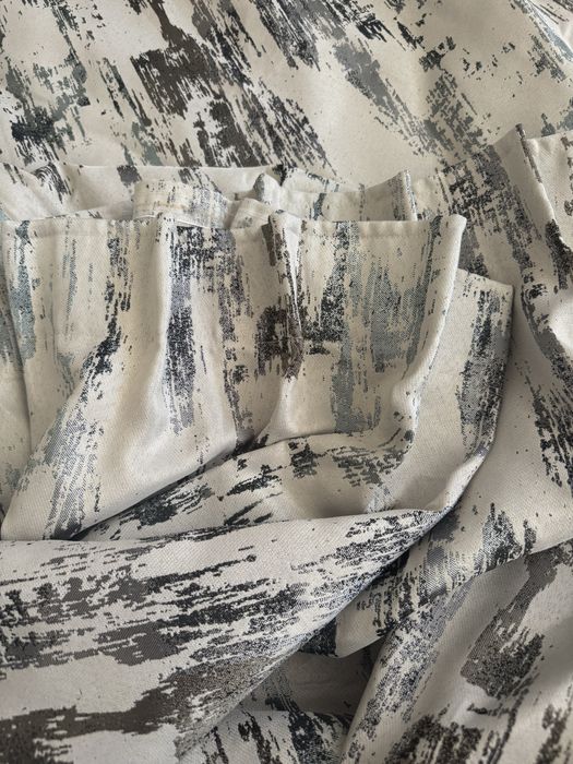 Draperie noua, gri, albastru, minimalist