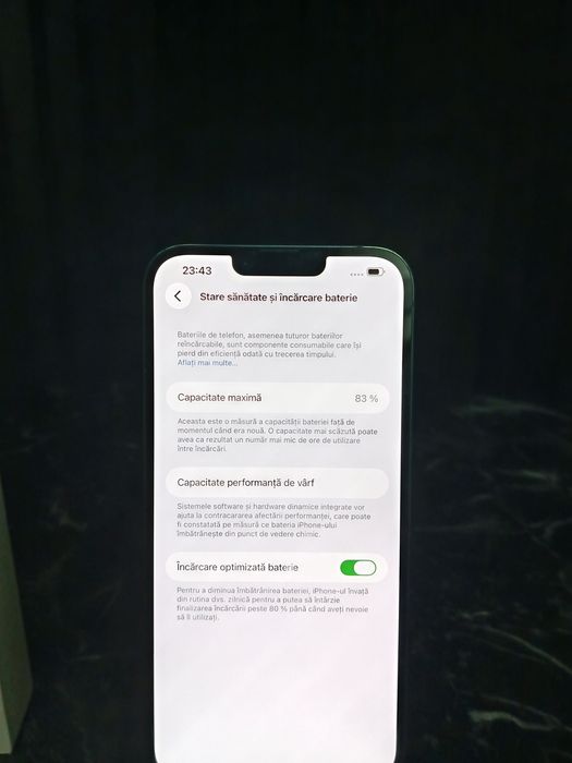 Noble Amanet - iPhone 14 Plus - Baterie 83% - Impecabil