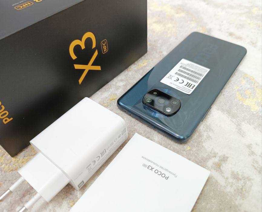 Poco X3 NFC + Документы и зарядка.