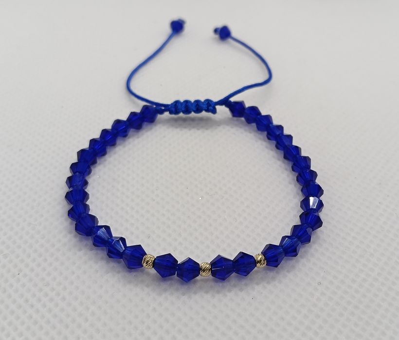 Brățări cu biluțe din aur 14 k