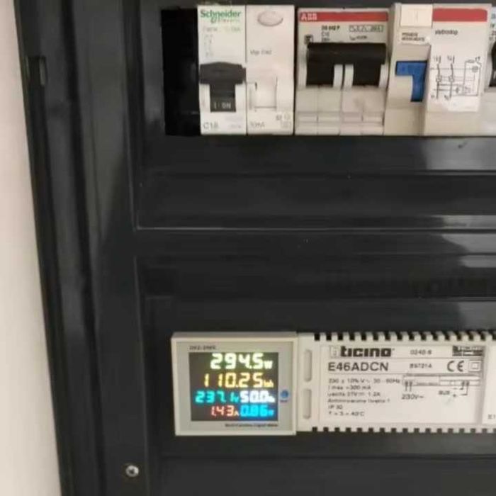 Подотчетен контролен електромер за DIN шина TOMZN 6 в 1 | 100A