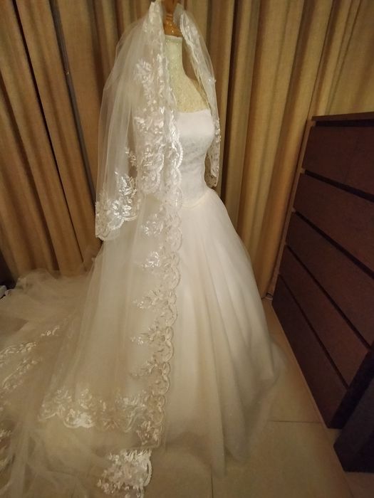 фата из трех ярусов