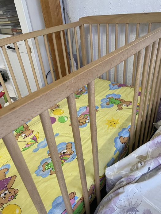 Бебешко детско легло с матрак