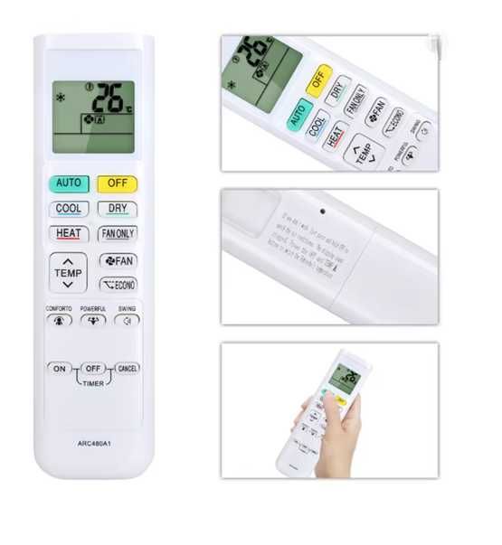 Telecomanda aparat Aer Conditionat Daikin ARC480A11 ARC480A1 ARC480A13