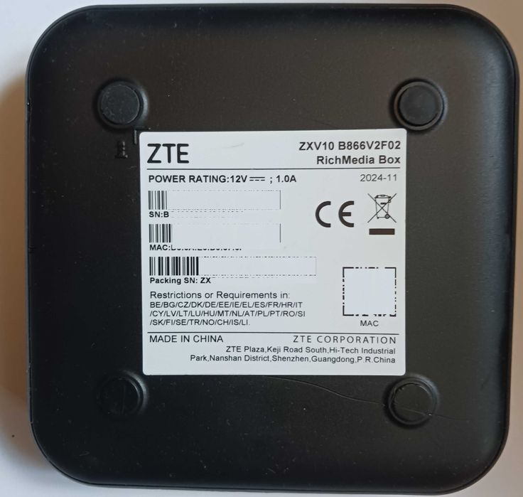 A1 4K андроид B866V2F02 Box с телевизия